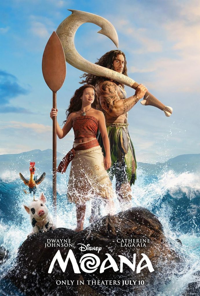 disneys moana live action movie poster