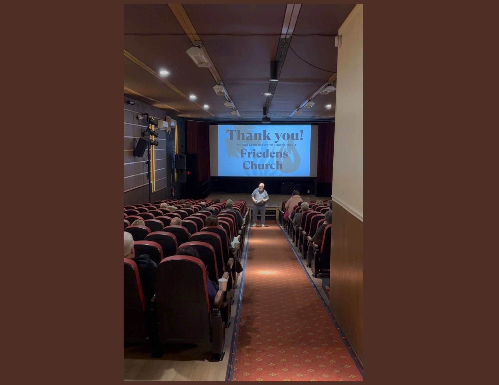 faith night sponsored by friedens church