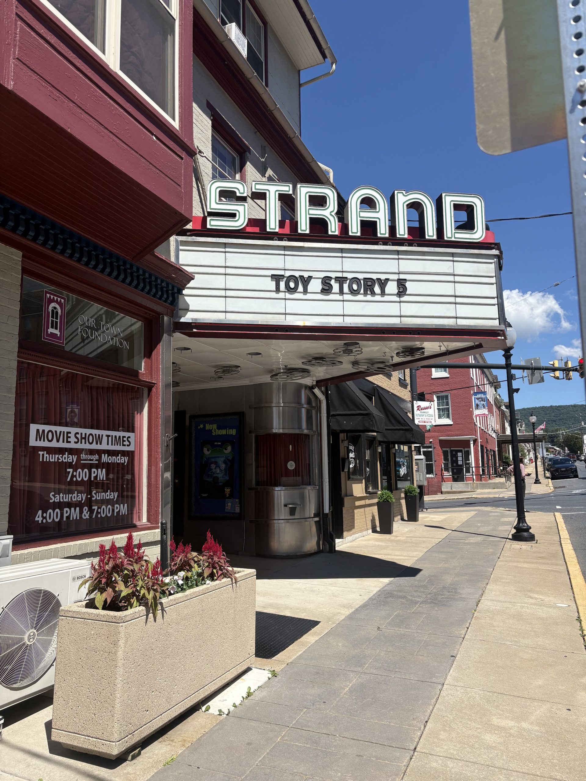 exterior view of the strand